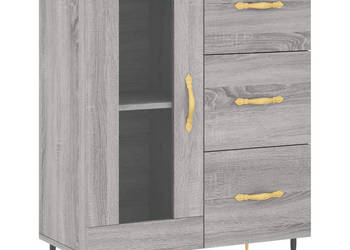 Szafka szary dąb sonoma 695x34x90cm materiał drewnopochodny WM-828026