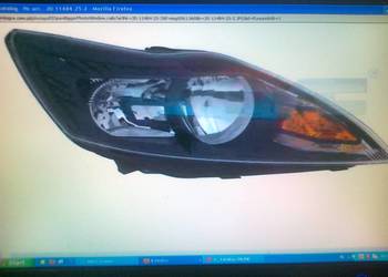 REFLEKTOR LAMPA LE ELE H1/H7 CZARNY FOCUS 07-10 Z SILNIC
