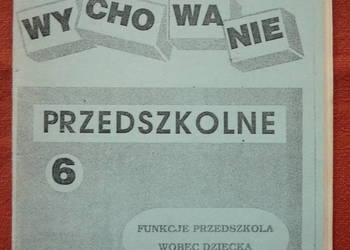 Waloszek Funkcje przedszkola wobec dziecka. Diagnoza...