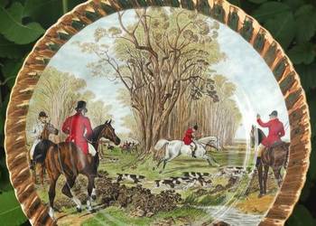 Słynne sceny polowań by John Frederick Herring
Kolekcjonerski talerz  porce