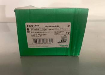 A9V41325 - Vigi iC60 - earth leakage add-on block - 3P - 25A - 30mA - AC t…
