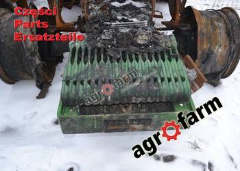 John Deere 6330 części,  skrzynia biegów, silnik