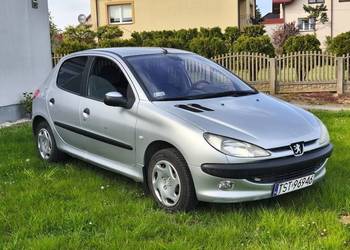 Peugeot 206 1.4B+gaz 2002 klima elektryka TANIO