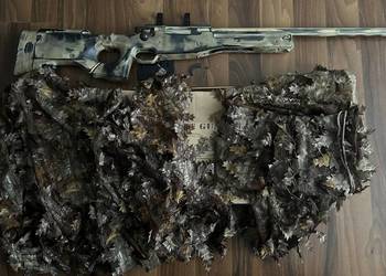 Karabin snajperski mb08 mb01 l96 AWP WELL ASG sprężynowy łoże części kolba