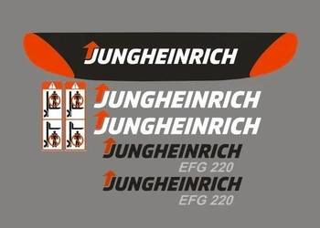 Naklejki oklejenie JUNGHEINRICH EFG220 Zamiennik