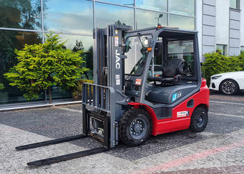 Wózek widłowy JAC CPQYD25 triplex 4,5 m 2,5 t lpg 227 mth | 2024