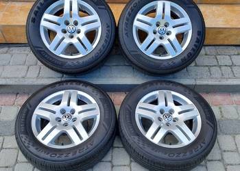 Koła VW 15 5x100 Skoda/Seat/Audi*Opony 7mm bieżnika*2024r*