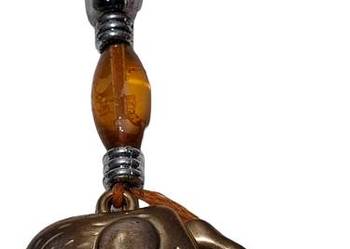 Breloczek handmade, słoń, 4cm, 12,5cm (Brelok)