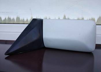 Mercedes W124 lusterko zewnętrzne lewe kierowcy manualne białe