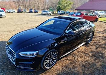 Audi A5 sport back 2.0tdi 190KM, 2017r,3x s-Line, virtual zegary, panorama