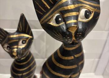 Koty figurki egipskie