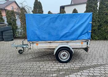 Przyczepa lekka STEMA DMC 700 kg plandeka dokumenty