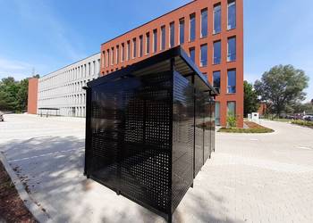 Wiaty śmietnikowe, altany, zadaszenia