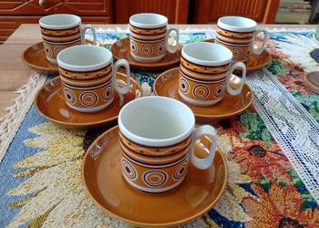 Zestaw do espresso Włoskiej marki Tognana z lat 70