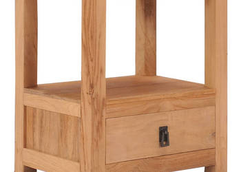Szafka nocna 40 x 30 x 50 cm lite drewno tekowe WM-287228