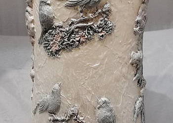 Wazon szklany - Bukiet róż