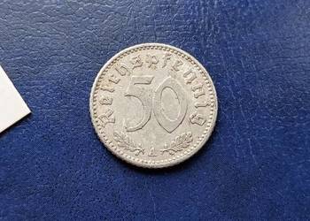 Stare monety 50 pfennig 1939 A NIemcy Stare monety 50 pfennig 1939 A NIemcy