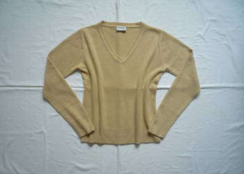 Atmosphere 36/S 38/M Beżowy Sweter w serek