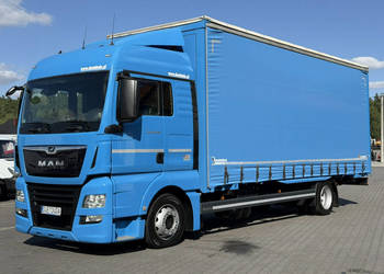 MAN TGX 18.360 4X2 E6 Nowe Plandeki Solówka Cały Na Poduszkach Firana Łado…