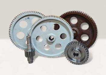 Koła zębate do mieszalnika farszu SPOMASZ Żary – M-250  M-350  M-400  M-450