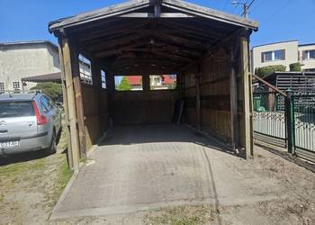 Wiata 3 x 5,5 drewniana solidna