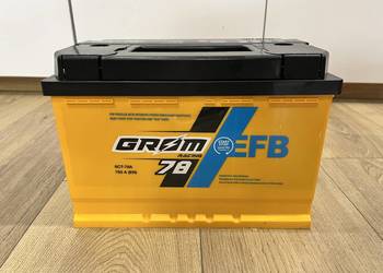 AKUMULATOR ROZRUCHOWY 12V GROM RACING 78AH EFB