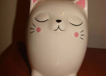 Kot - ceramiczna skarbonka