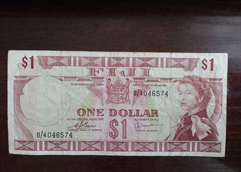 Banknot 1 dolar Fidżi