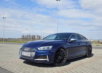 Audi A5 F5 Sportback B9 Quattro S-line 2017 3.0TDI Hak Scubablau Virtual Co
