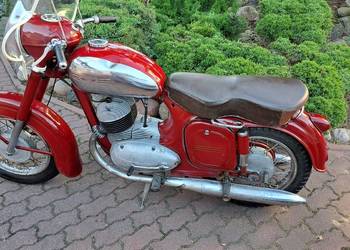 Jawa 350 kivaczka  354 z 1960 z dokumentami  fabryczny lakier