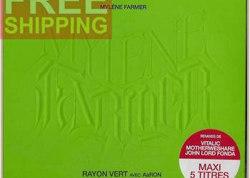 Mylène Farmer Avec AaRON - Rayon Vert (CD, Maxi)