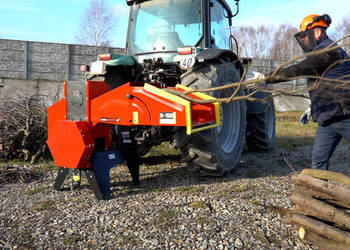 Rębak walcowy REMET R-150 == rębak do drewna gałęzi odpadów = dostawaGRATIS Łowisko