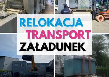 Relokacja maszyn poligraficznych drukujących Handel Transport Załadunek