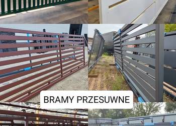 Brama przesuwna 4m,5m,6m,6,7m,7,5m światło, ocynk ogniowy+RAL, różne modele
