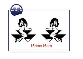 Naklejka Ferguson 2szt 15cmx16cm logo nalepki ciągnik rolniczy