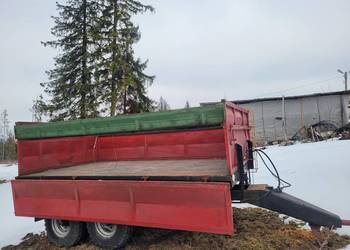 Przyczepa rolnicza tandem
