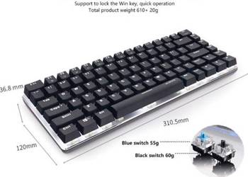 Ajazz Geek AK33 podświetlana USB