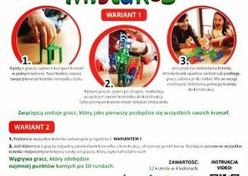 Mistakos krzesła gra dla 4 osób