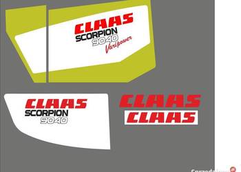 naklejki claas scorpion 9040