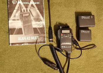 Niesprawne radio CB Midland Alan 42 Multi.