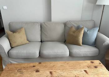 IKEA Ektorp sofa 3-osobowa kanapa beżowa