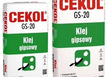 Klej CEKOL GS-20 Gipsowy do Aranżacji WEWNĘTRZNYCH Paneli 3D