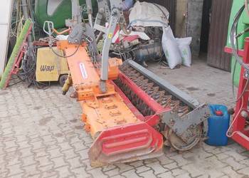 Agregat uprawowo-siewny brona wirowa masio wał paker hydropak noże 90% duży