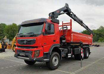 Volvo FMX 410 6x4 13L HDS Radiowy Hydroburta HIAB XS122D-4 HIDUO Wywrot ME…