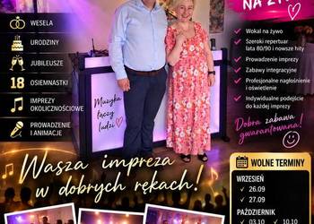 Duet na Luzie - wokal na żywo i prowadzenie imprez