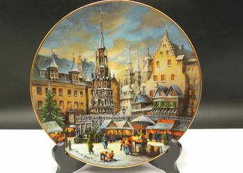 Talerz Kolekcjonerski Seltmann Vohenstrauß – Jarmark w Norymberdze (1993)
