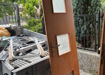 Drzwi łazienkowe z klamka