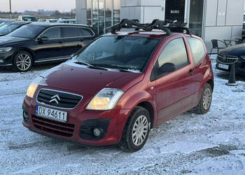 Citroen C2 1.1 60KM 2009r. klima, bagażnik na rowery