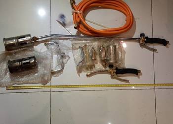 PALNIKI DEKARSKIE dwa palnik dysze 2x60mm 50mm 35mm 25mm wąż gazowy