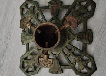 Stary żeliwny stojak pod choinkę Stary żeliwny stojak pod choinkę